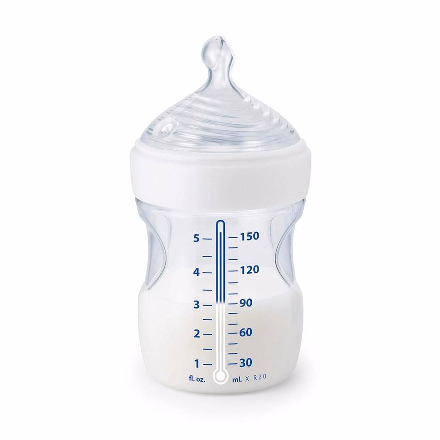 Set de regalo de biberones NUK Simply Natural con SafeTemp - Incluye 4 biberones: Bebé