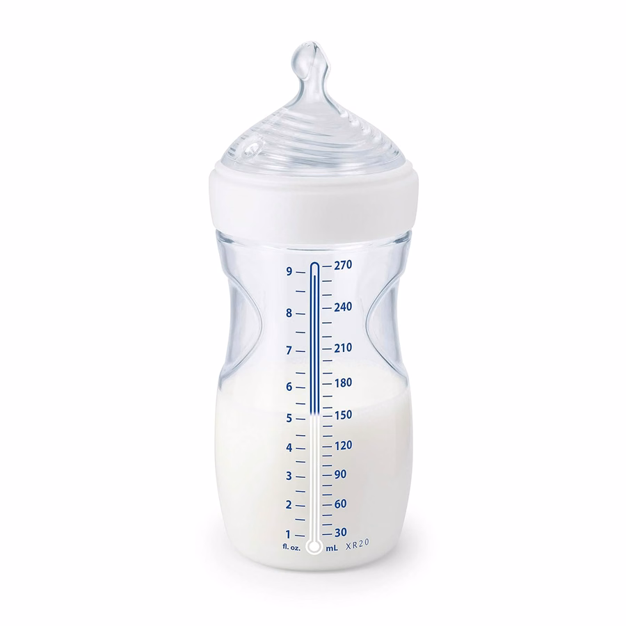 Set de regalo de biberones NUK Simply Natural con SafeTemp - Incluye 4 biberones: Bebé