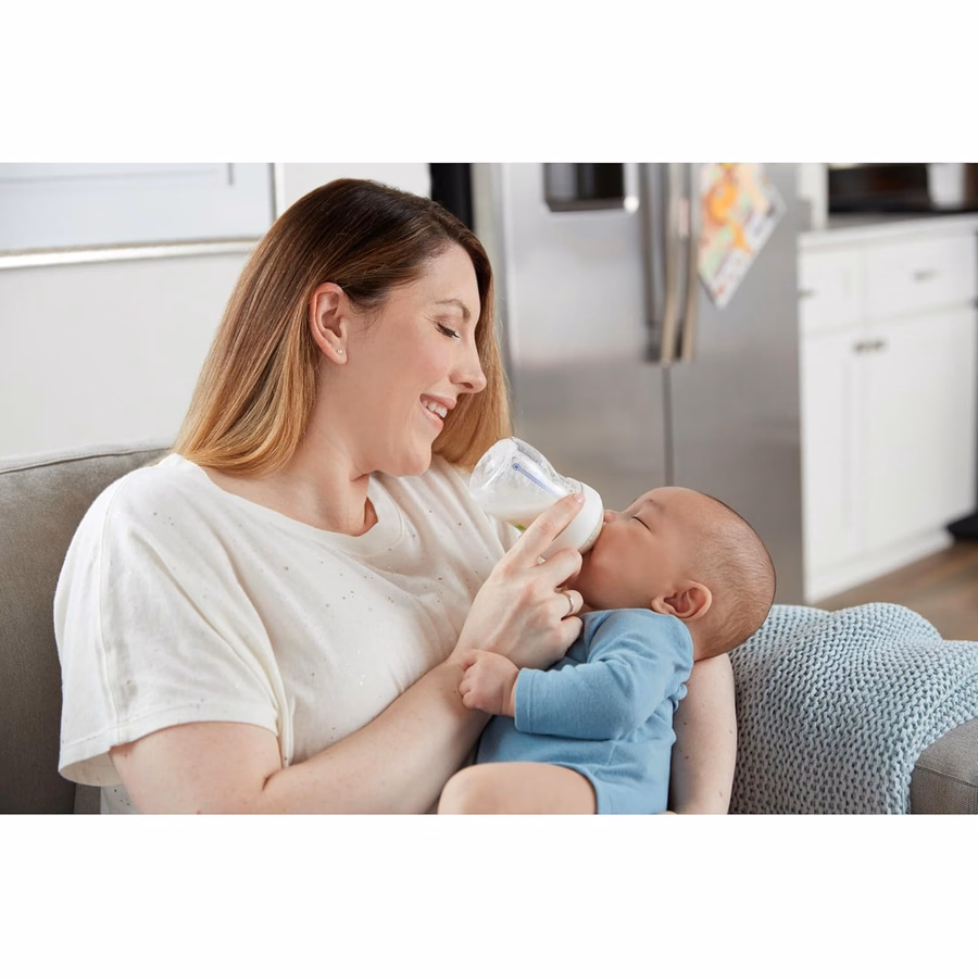 Biberón NUK Simply Natural con SafeTemp: Bebé