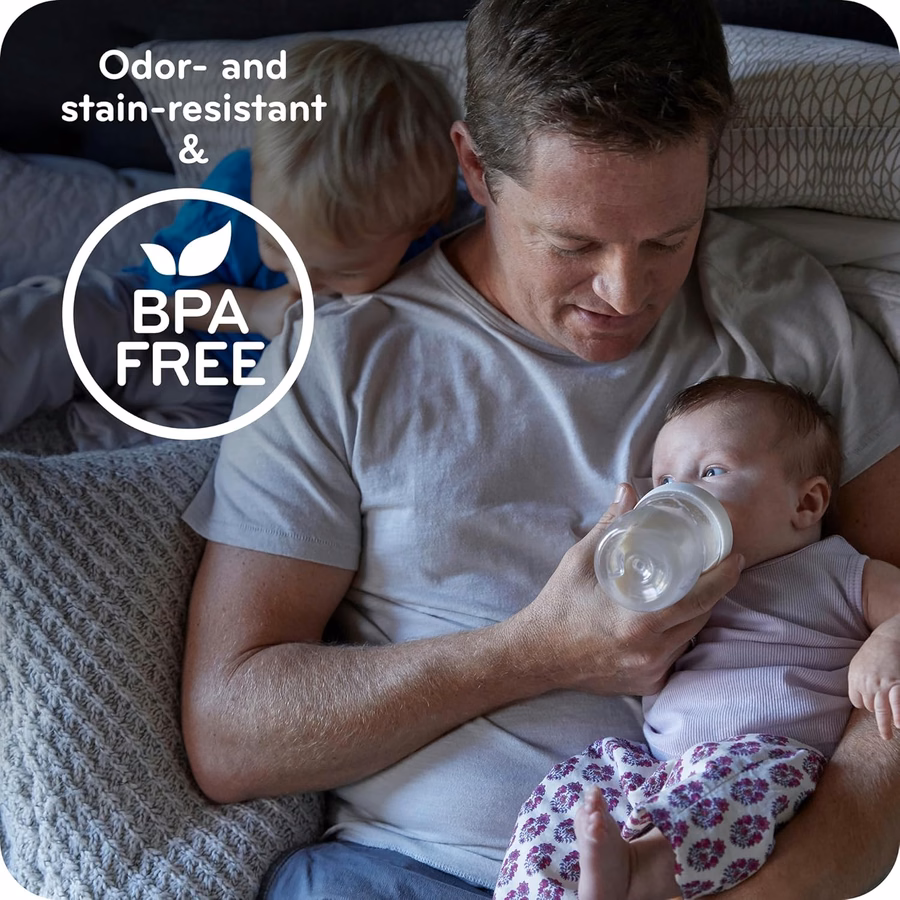Biberón NUK Simply Natural con SafeTemp: Bebé