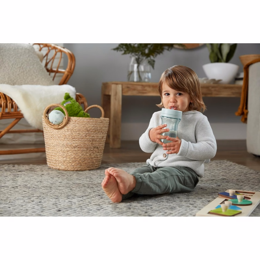 Vaso con pajita lastrada Everlast de NUK for Nature™: Deportes y actividades al aire libre