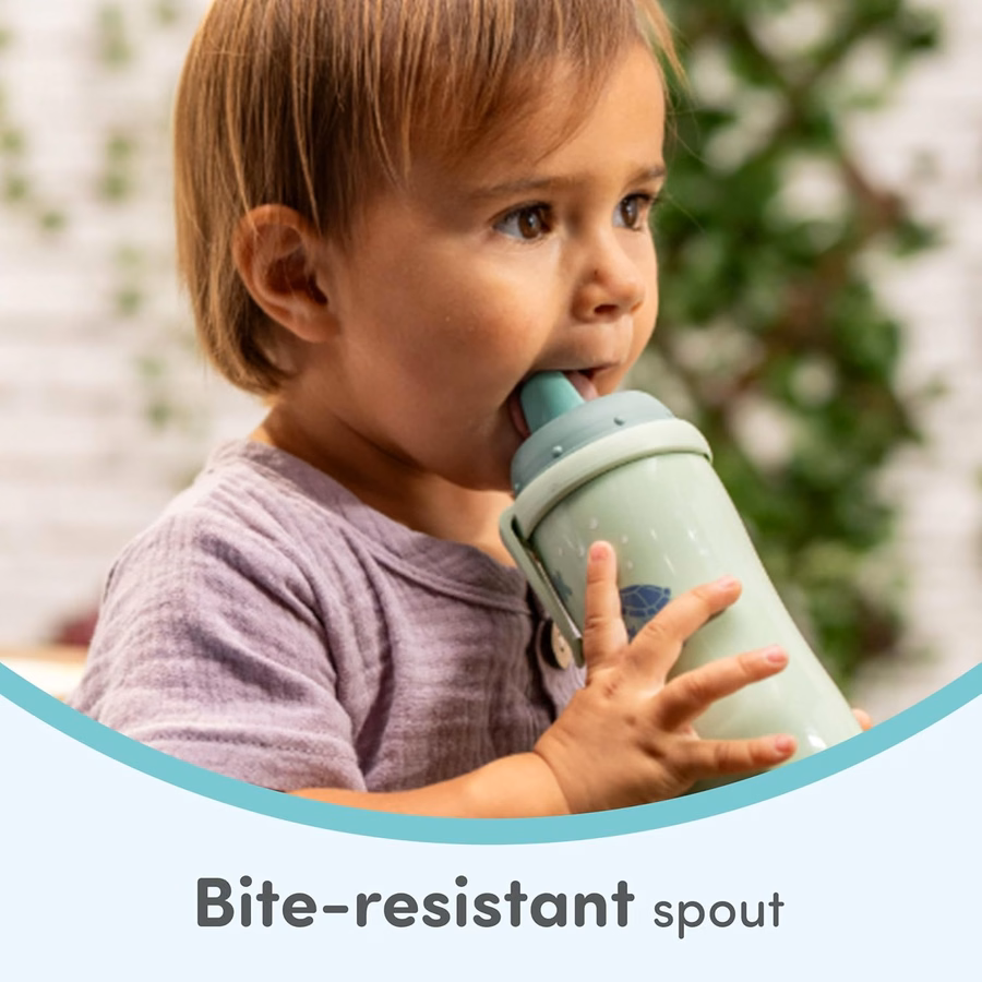 Vaso con boquilla rígida NUK Active, 295 ml, 1 unidad, 9+ meses: Bebé