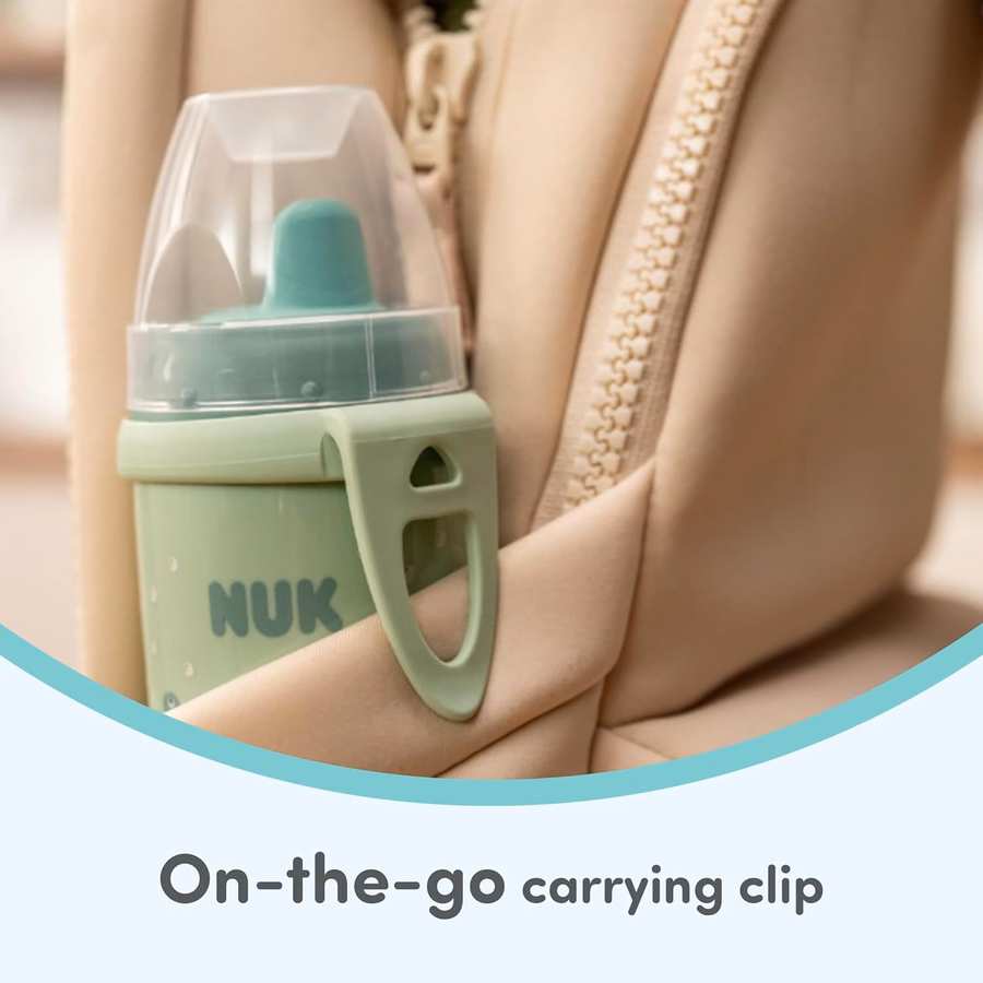 Vaso con boquilla rígida NUK Active, 295 ml, 1 unidad, 9+ meses: Bebé
